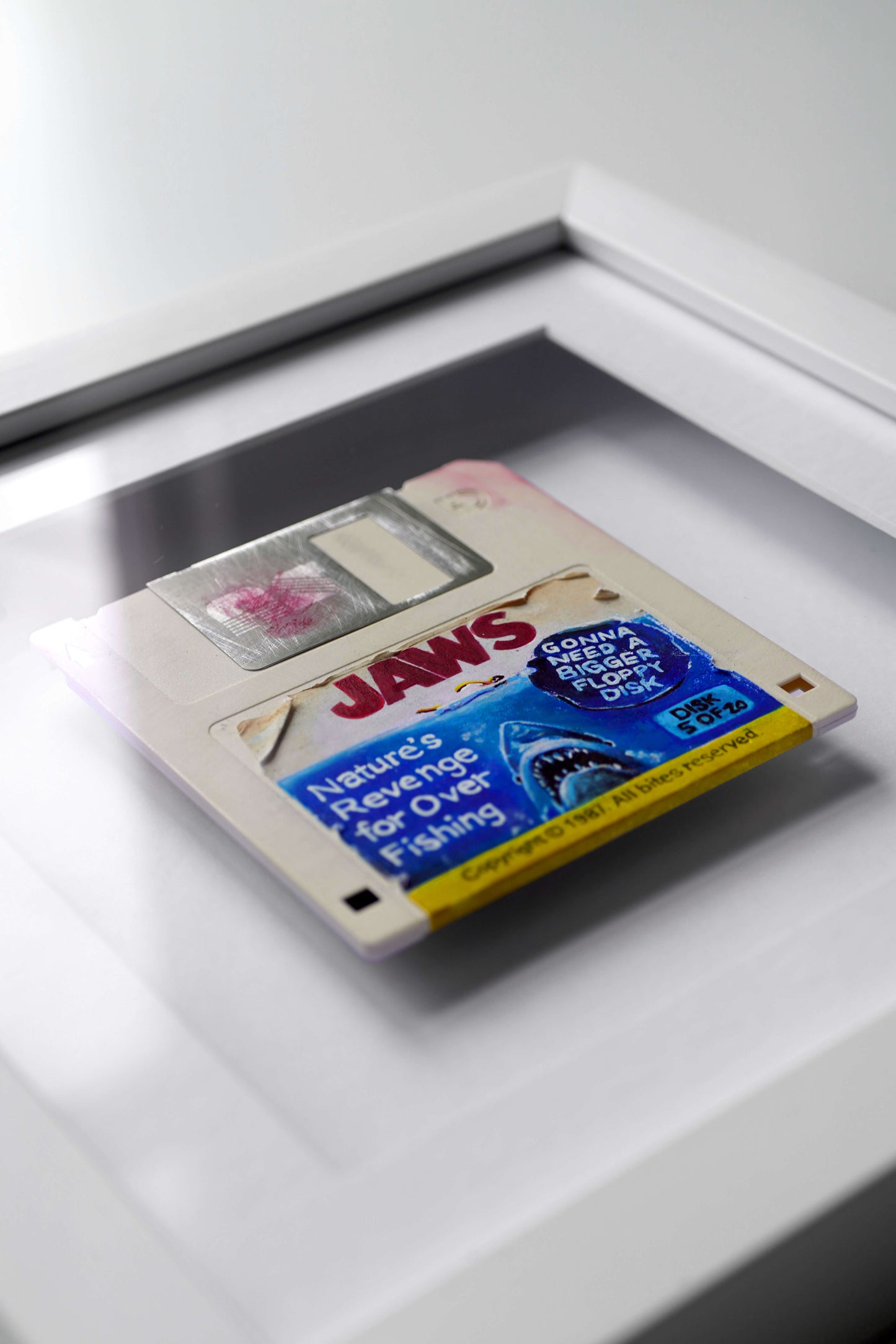 JAWS: All Bites Reserved - 3.5” White