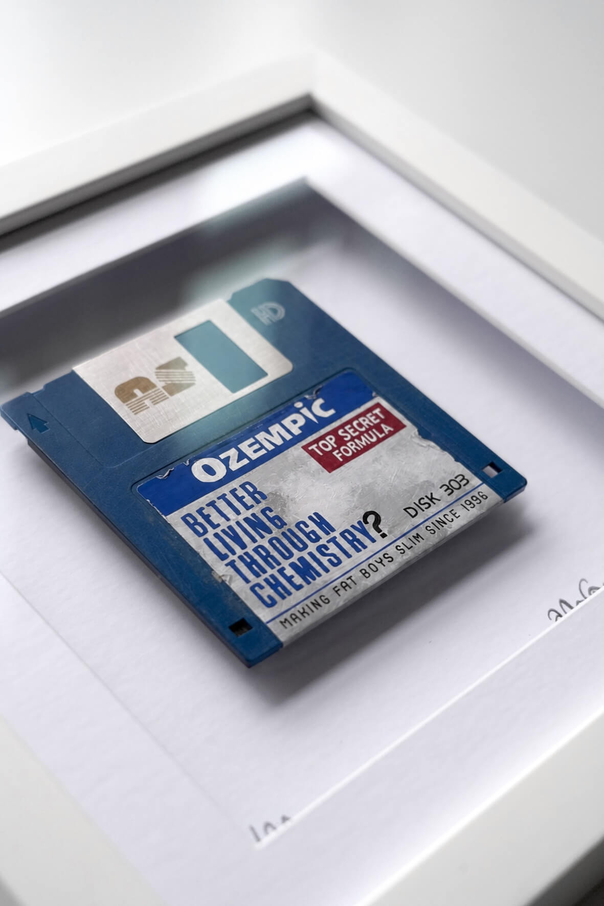 Ozempic: Better Living Through Chemistry? - 3.5” Blue