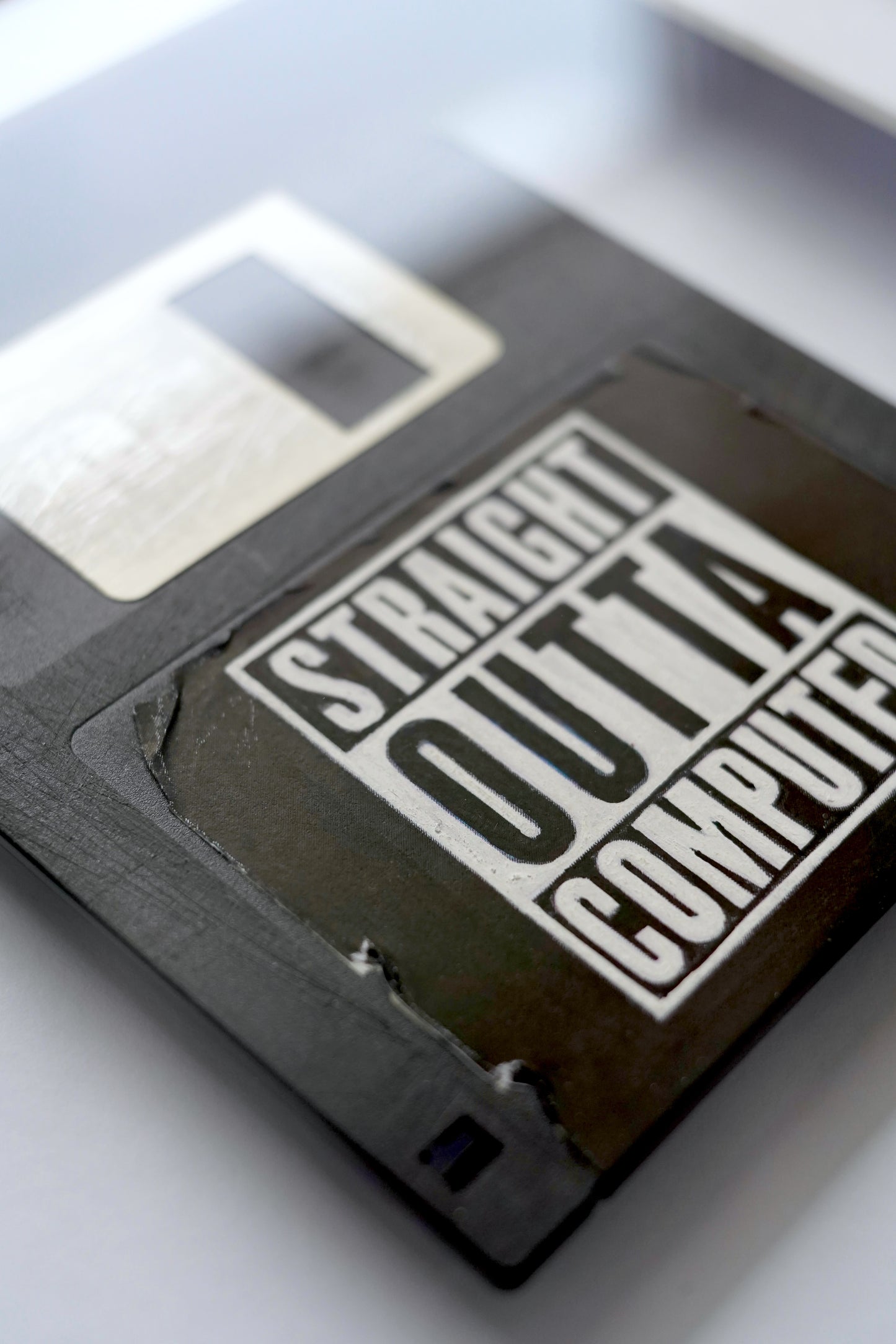 Straight Outta Computer - 3.5” Black